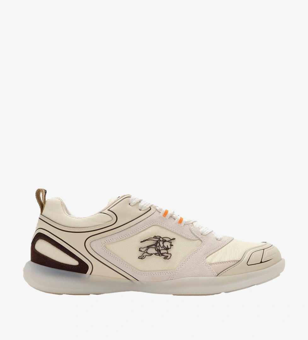Burberry Burberry Matrix Sport Erkek Beyaz Sneaker FashFed'de! Beyaz - 1. görsel