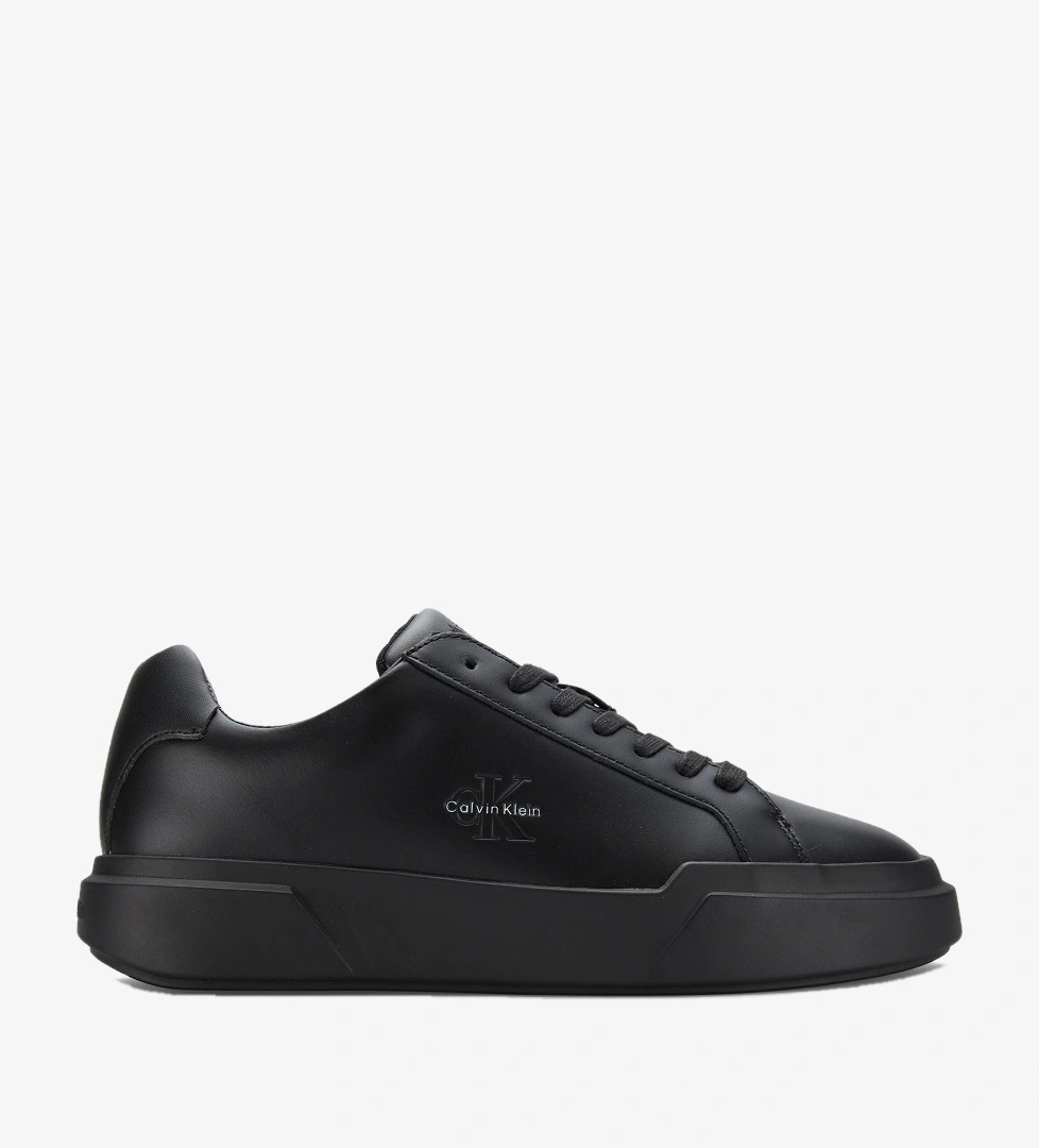 Calvin Klein Chunky Cupsole Lace Up Erkek Siyah Sneaker