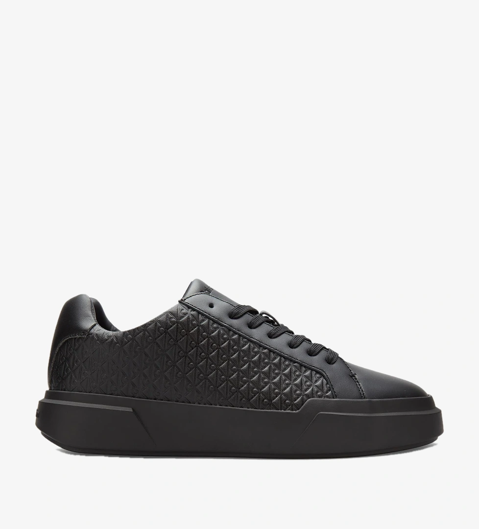 Calvin Klein Chunky Cupsole Lace Up Erkek Siyah Sneaker