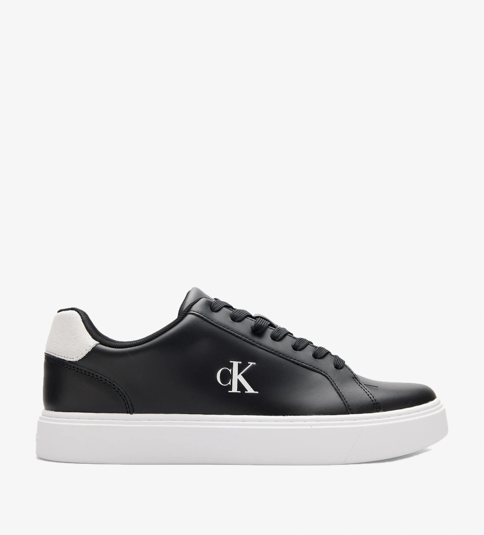 Calvin Klein Classic Cupsole Laceup Erkek Siyah Sneaker