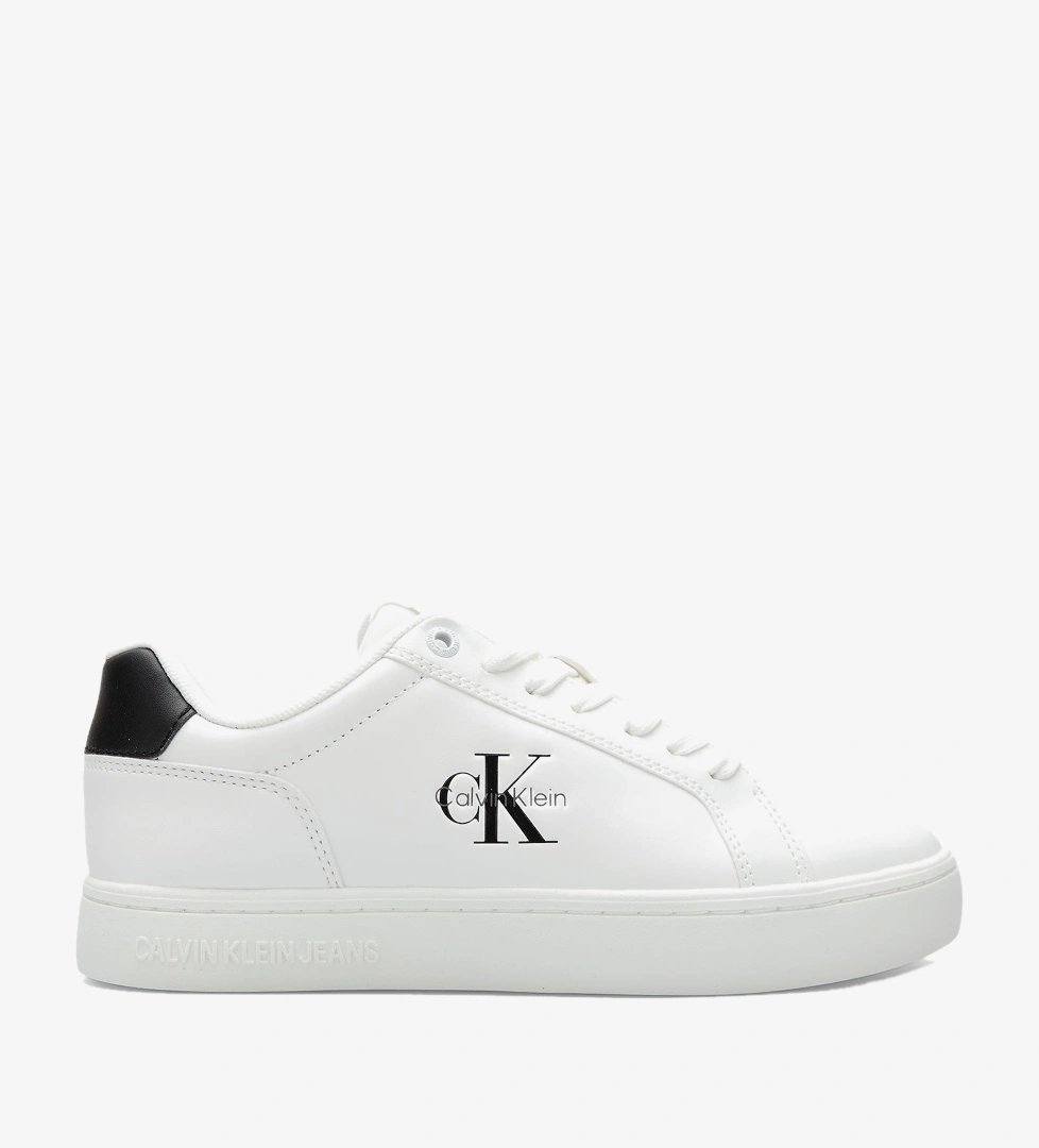 Calvin Klein Calvin Klein Classic Cupsole Mono Kadın Beyaz Sneaker FashFed'de! Beyaz - 1. görsel