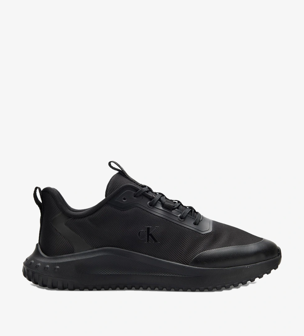 Calvin Klein Calvin Klein Eva Runner Lace Up Erkek Siyah Sneaker FashFed'de! Siyah - 1. görsel