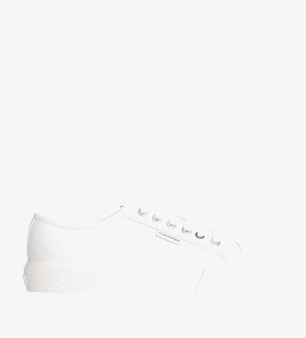 Calvin Klein Vulc Lace Up Low Kadın Beyaz Sneaker
