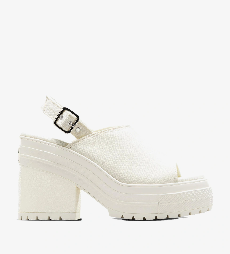 Converse Converse Chuck 70 De Luxe Heel Unisex Krem Platform Sandalet FashFed'de! Krem - 1. görsel