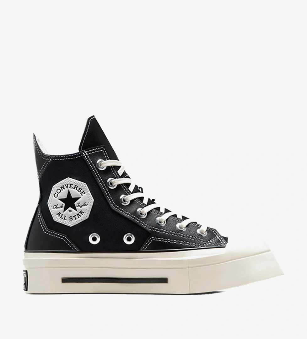 Converse Converse Chuck 70 De Luxe Squared Unisex Siyah Sneaker FashFed'de! Siyah - 1. görsel