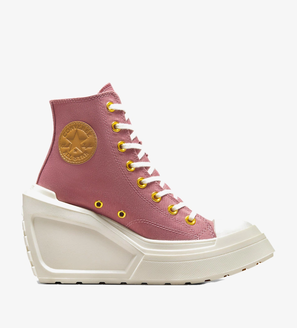 Converse Converse Chuck 70 De Luxe Wedge Platform Kadın Pembe Sneaker FashFed'de! Pembe - 1. görsel