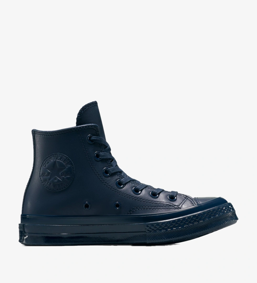 Converse Converse Chuck 70 Deri Unisex Lacivert Sneaker FashFed'de! Lacivert - 1. görsel