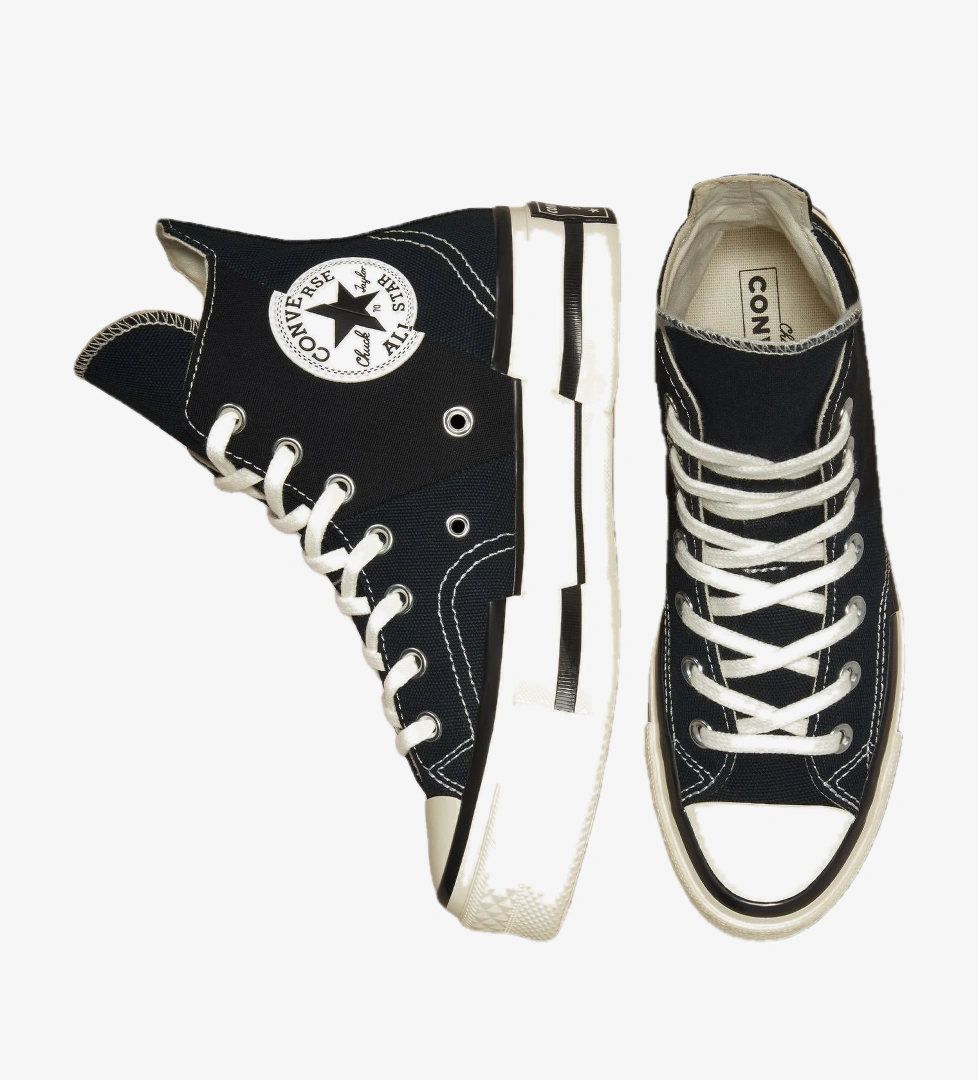 Converse Converse Chuck 70 Plus Unisex Siyah Sneaker FashFed'de! Siyah - 1. görsel
