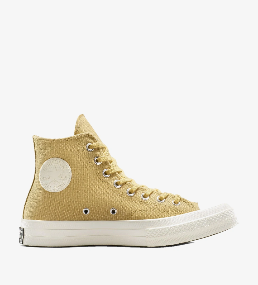 Converse Converse Chuck 70 Texture Unisex Sarı Sneaker FashFed'de! Sarı - 1. görsel