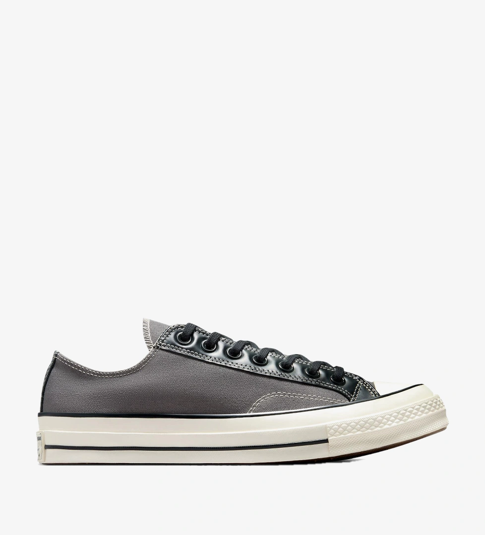 Converse Converse Gri Chuck 70 Unisex Siyah Sneaker FashFed'de! Gri - 1. görsel