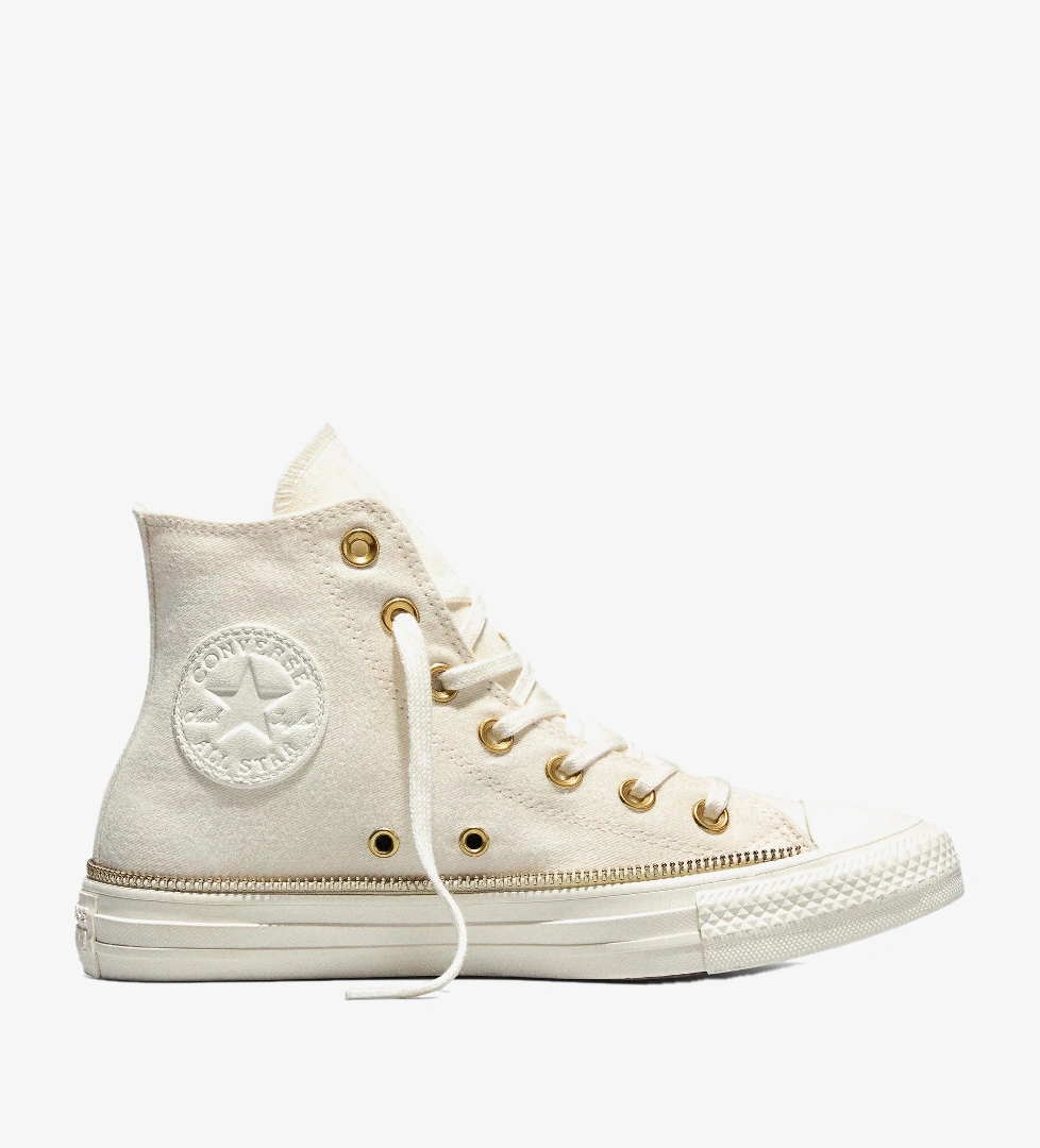 Converse Converse Chuck 70 Unisex Krem Sneaker FashFed'de! Krem - 1. görsel