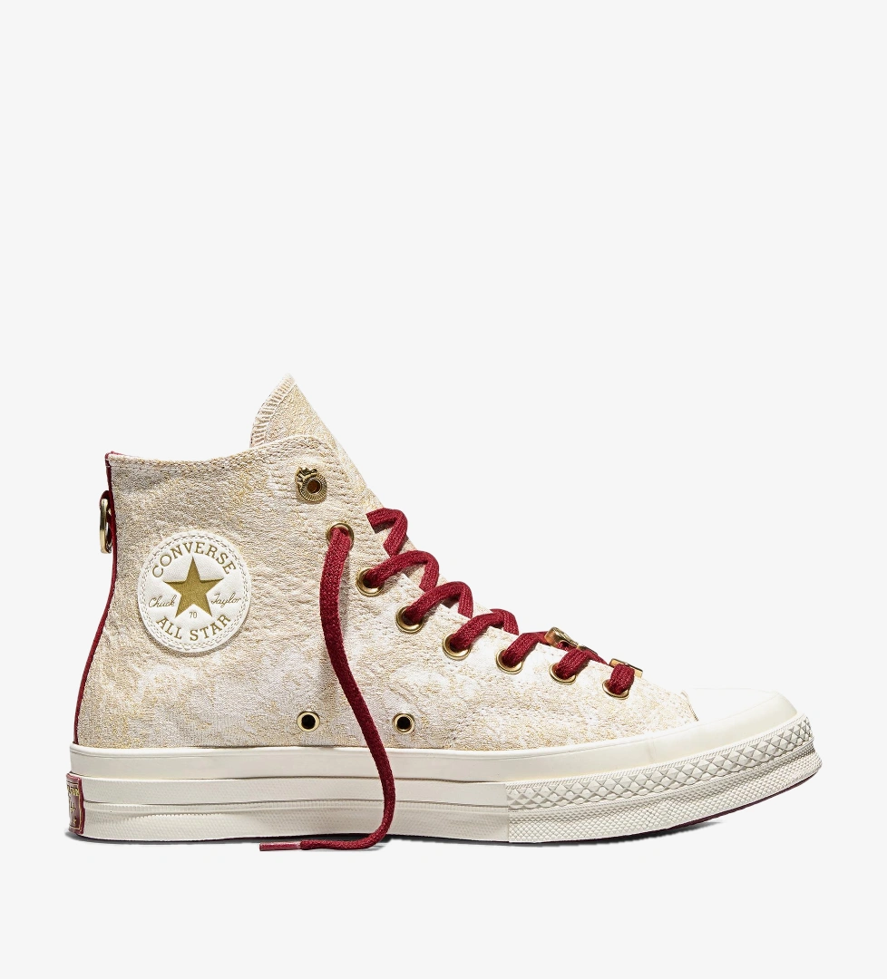Converse Converse Chuck 70 Unisex Krem Sneaker FashFed'de! Krem - 1. görsel
