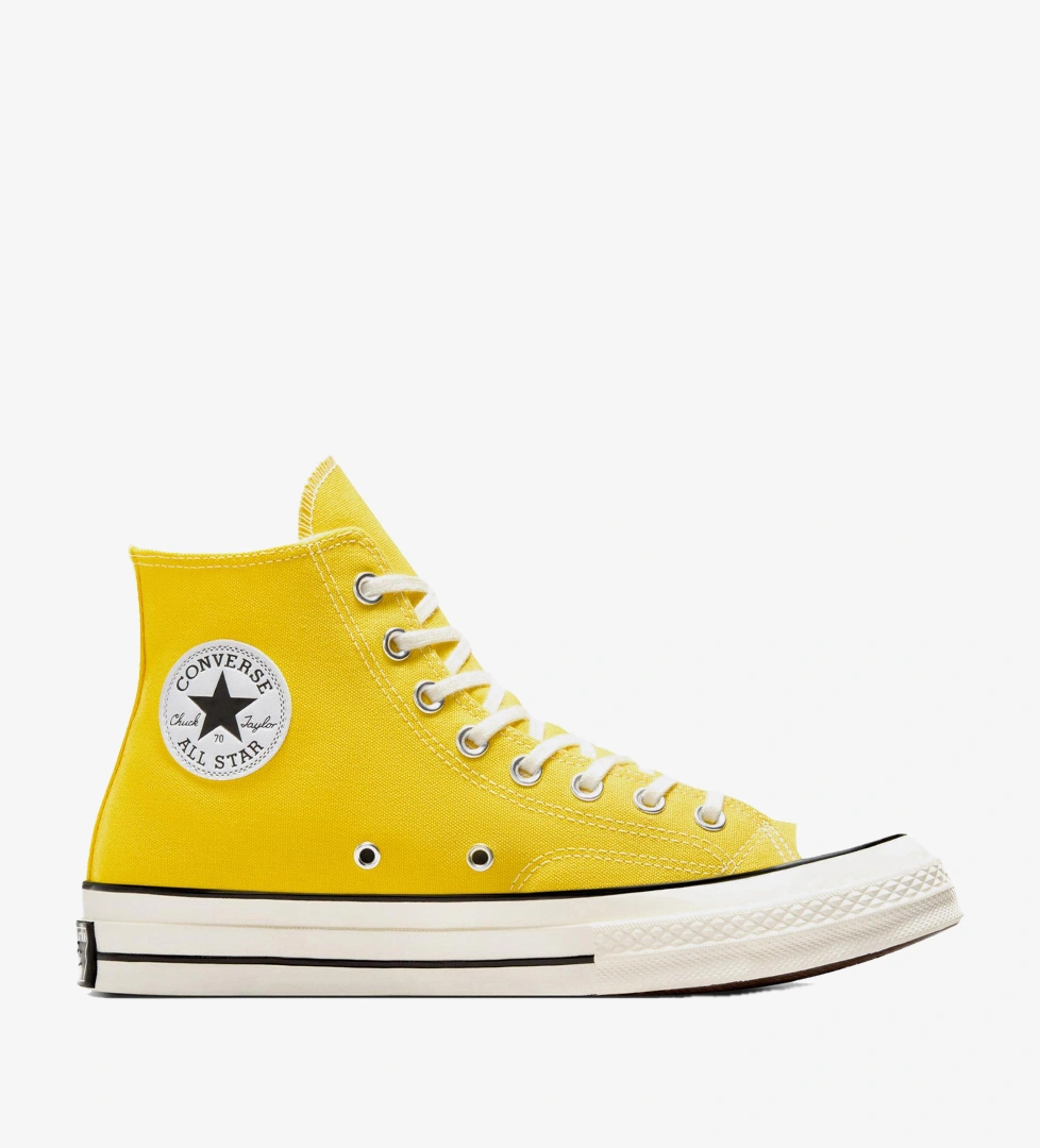 Converse Converse Chuck 70 Unisex Sarı Sneaker FashFed'de! Sarı - 1. görsel