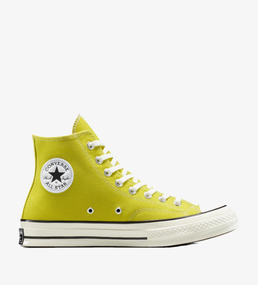 Converse Converse Chuck 70 Unisex Sarı Sneaker FashFed'de! Sarı - 1. görsel
