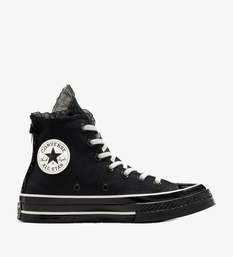 Converse Converse Chuck 70 Unisex Siyah Sneaker FashFed'de! Siyah - 1. görsel