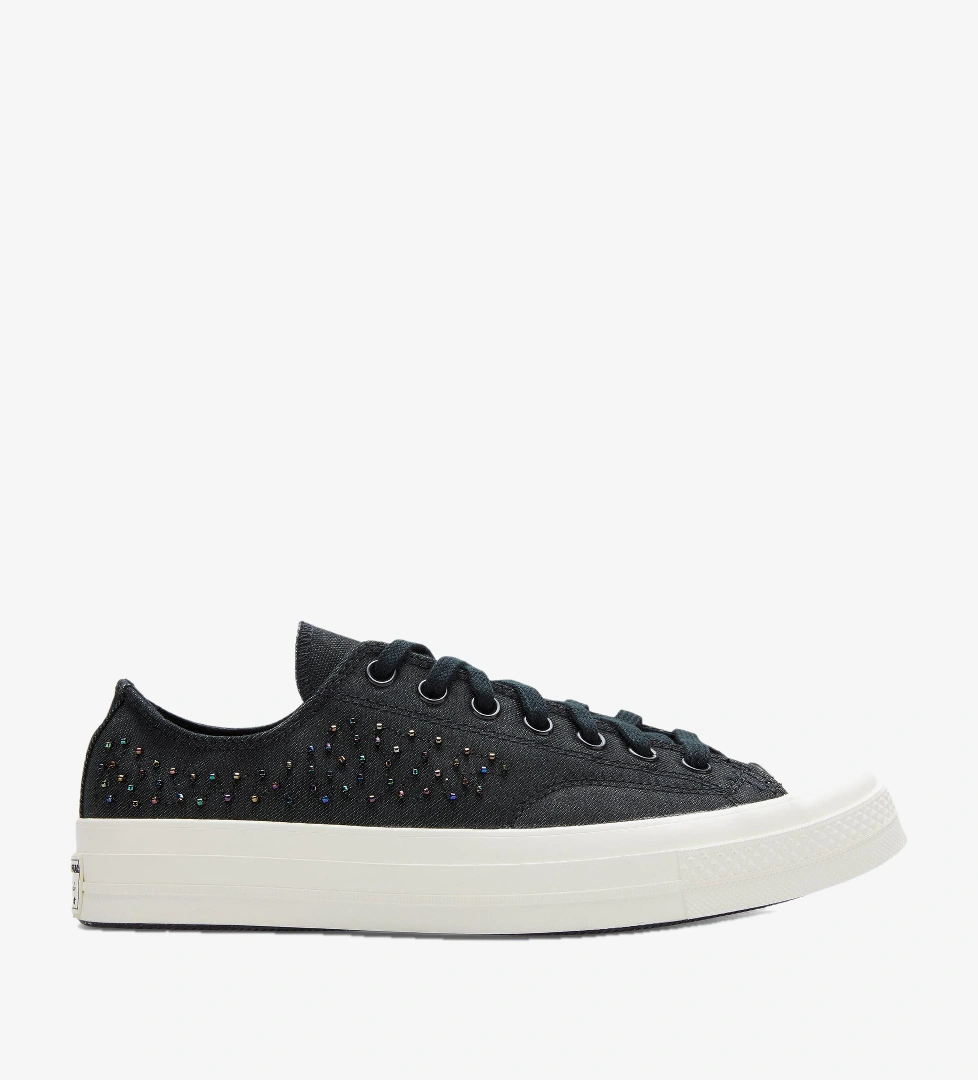 Converse Converse Chuck 70 Unisex Siyah Sneaker FashFed'de! Siyah - 1. görsel