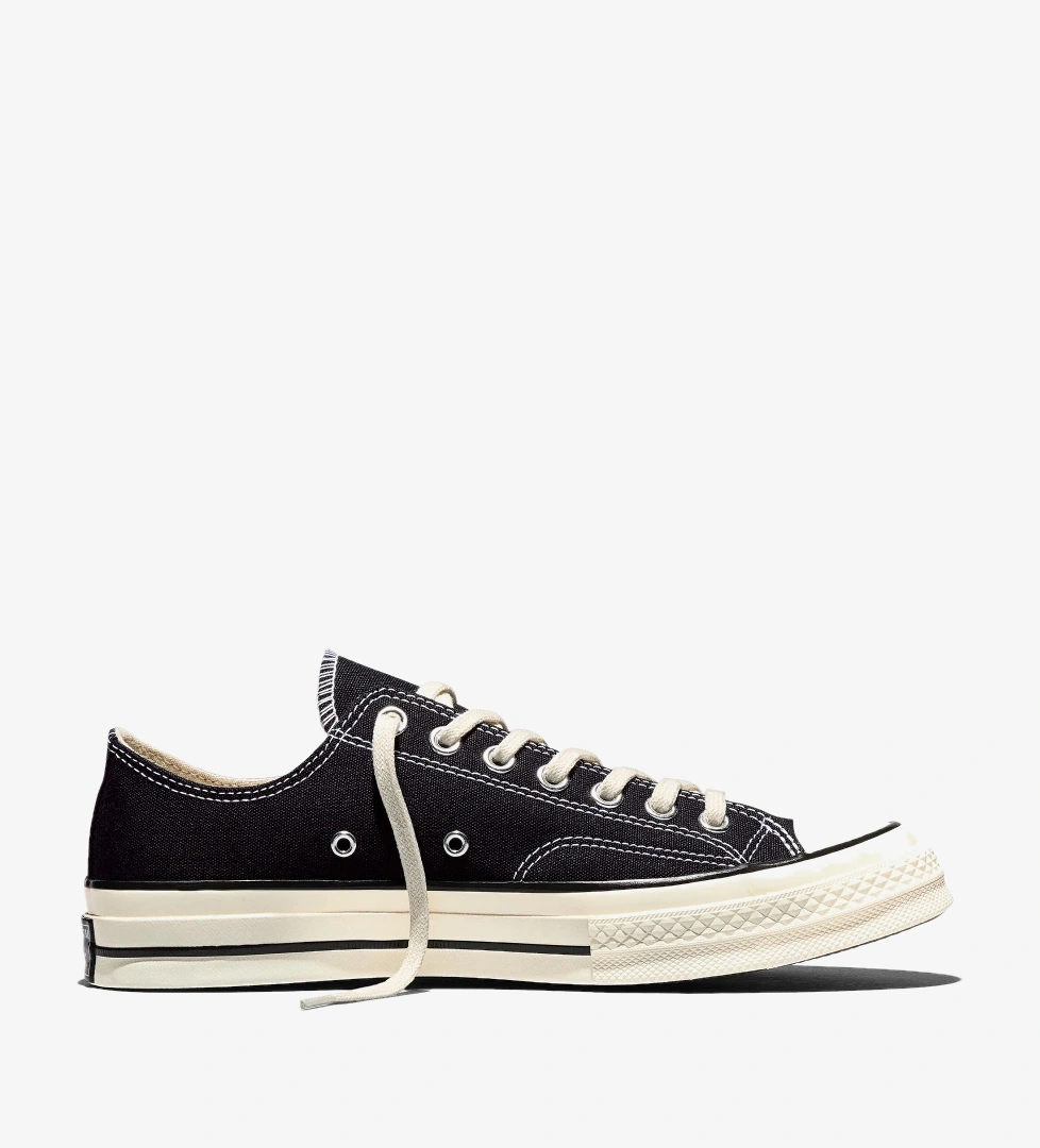 Converse Converse Chuck 70 Unisex Siyah Sneaker FashFed'de! Siyah - 1. görsel