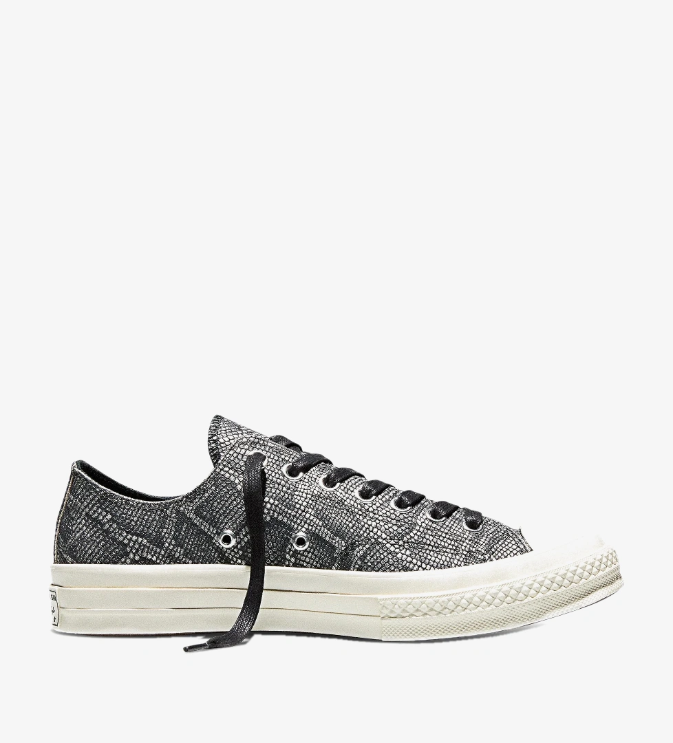 Converse Converse Gri Chuck 70 Unisex Siyah Sneaker FashFed'de! Gri - 1. görsel