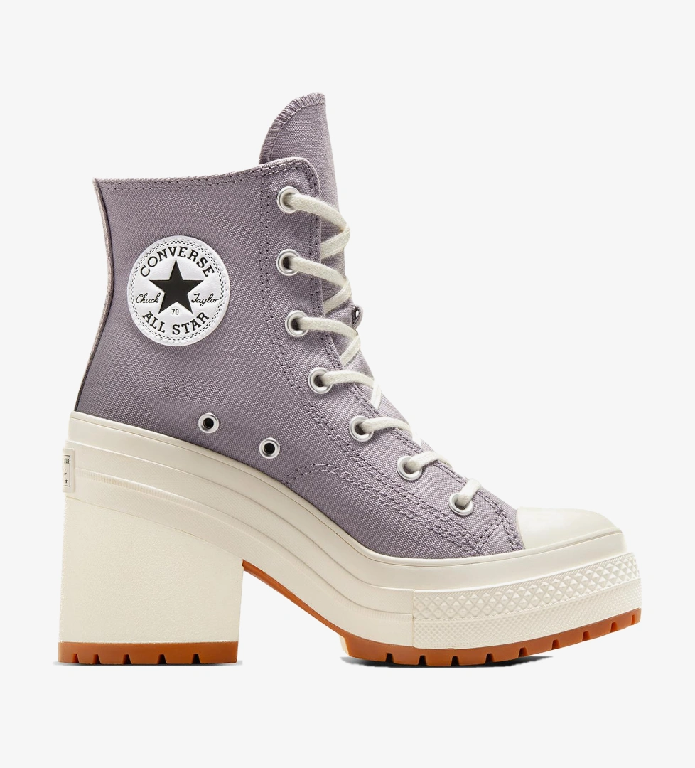Converse Converse Chuck 70De Luxe Heel Kadın Mor Sneaker FashFed'de! Mor - 1. görsel