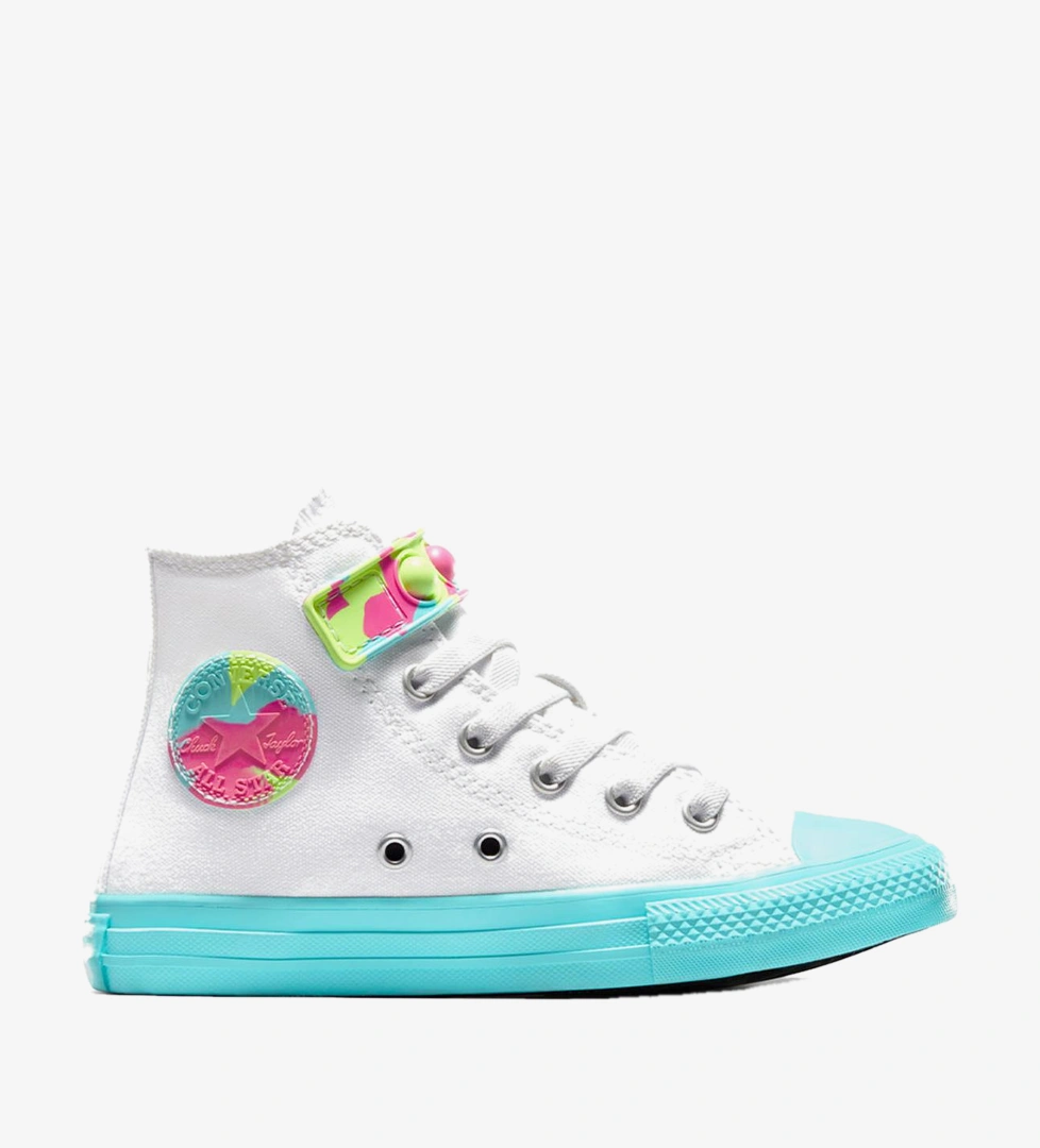 Converse Converse Chuck Taylor All Star Çocuk Beyaz Sneaker FashFed'de! Beyaz - 1. görsel