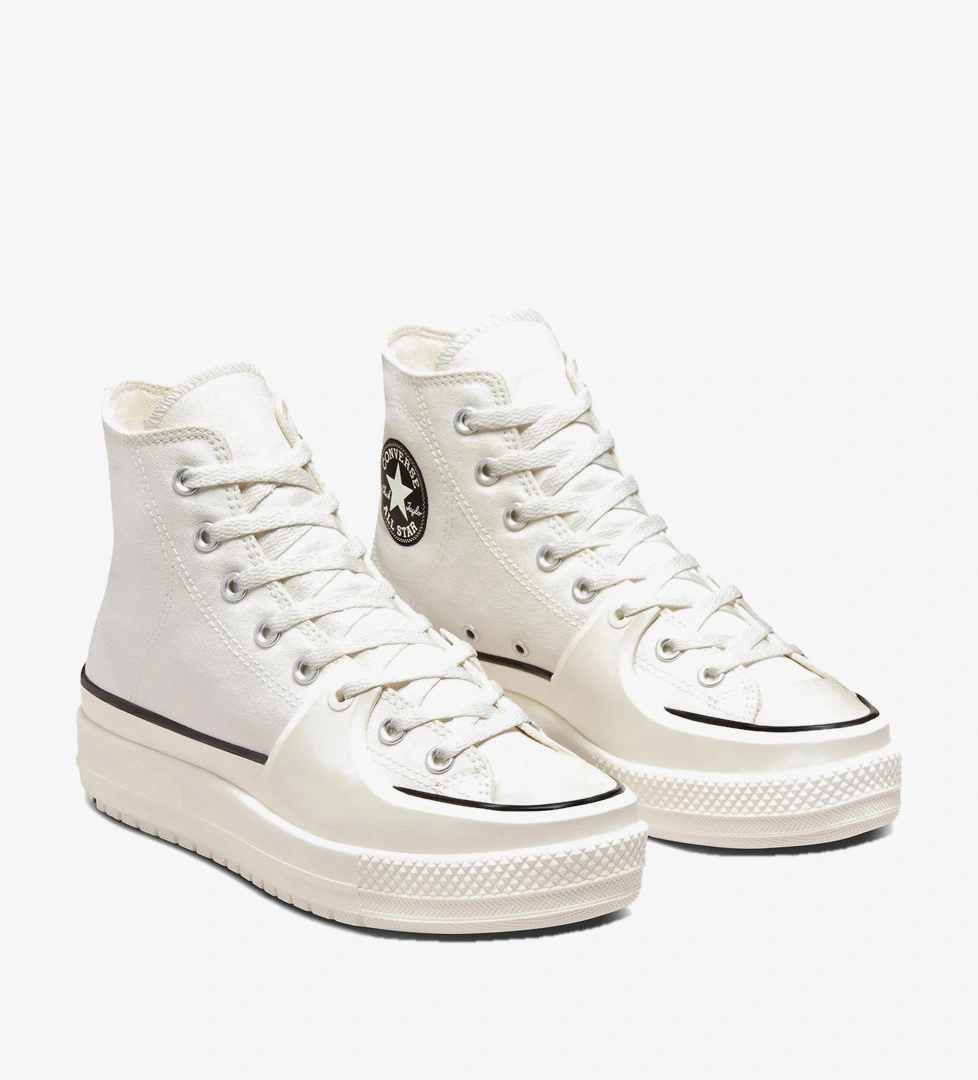 Converse Converse Chuck Taylor All Star Construct Unisex Krem Sneaker FashFed'de! Krem - 1. görsel