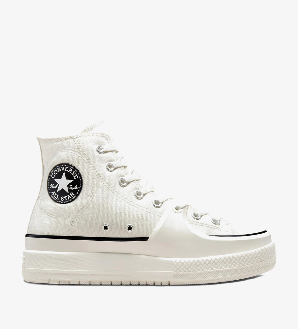 Converse Converse Chuck Taylor All Star Construct Unisex Krem Sneaker FashFed'de! Krem - 1. görsel