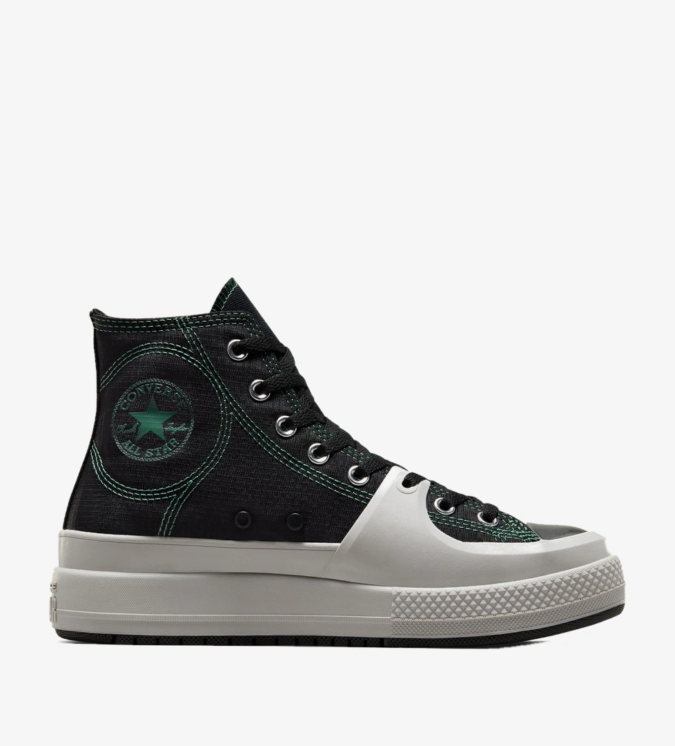 Converse Converse Chuck Taylor All Star Construct Unisex Siyah Sneaker FashFed'de! Siyah - 1. görsel