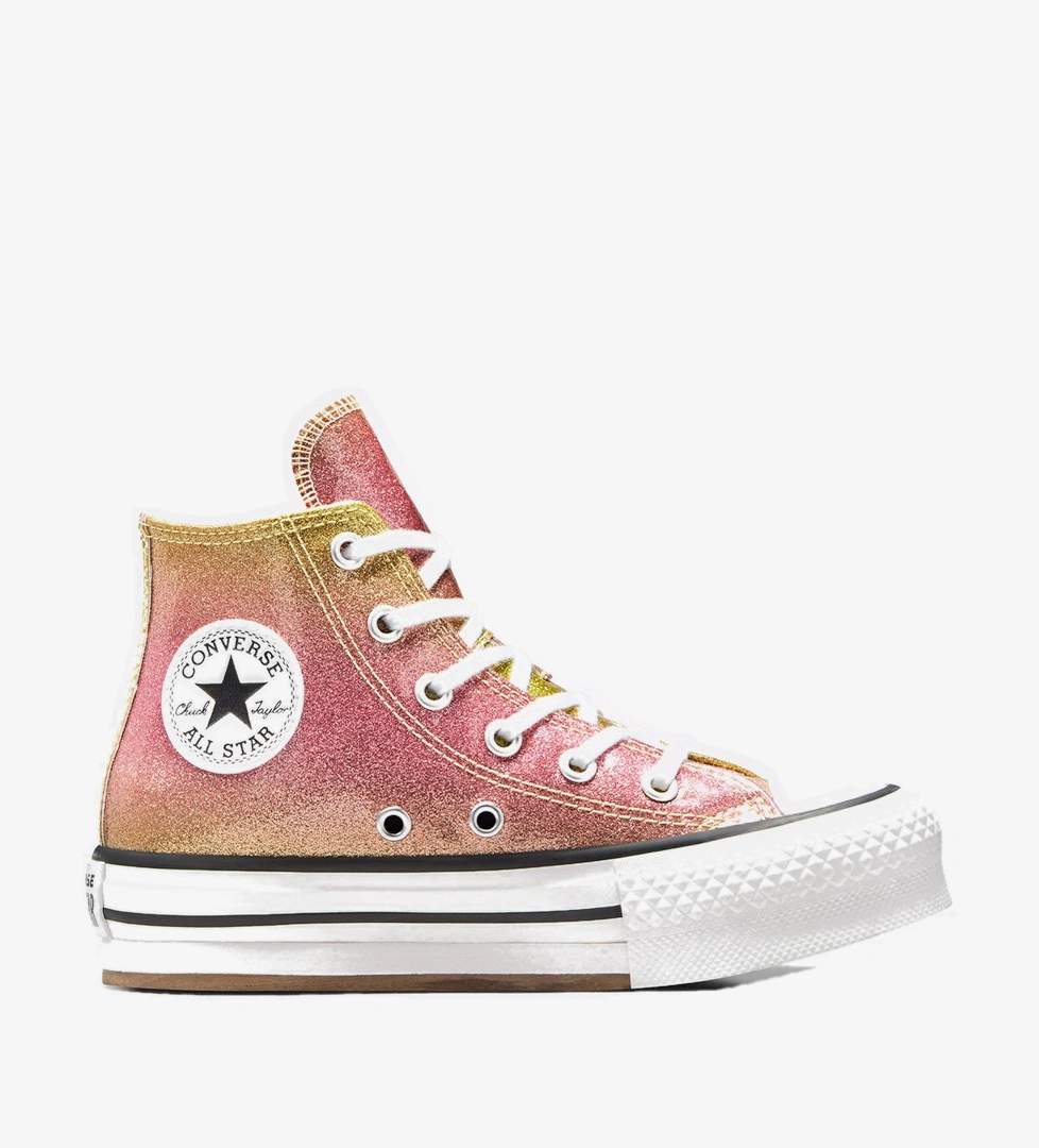 Converse Chuck Taylor All Star EVA Lift Platform Çocuk Sarı Platform Sneaker