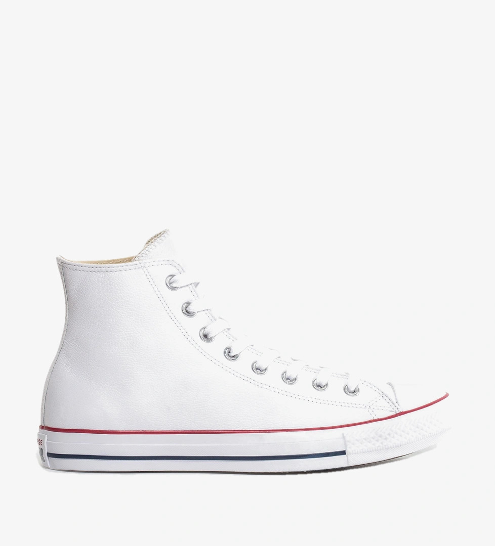 Converse Chuck Taylor All Star Hi Deri Unisex Beyaz Sneaker