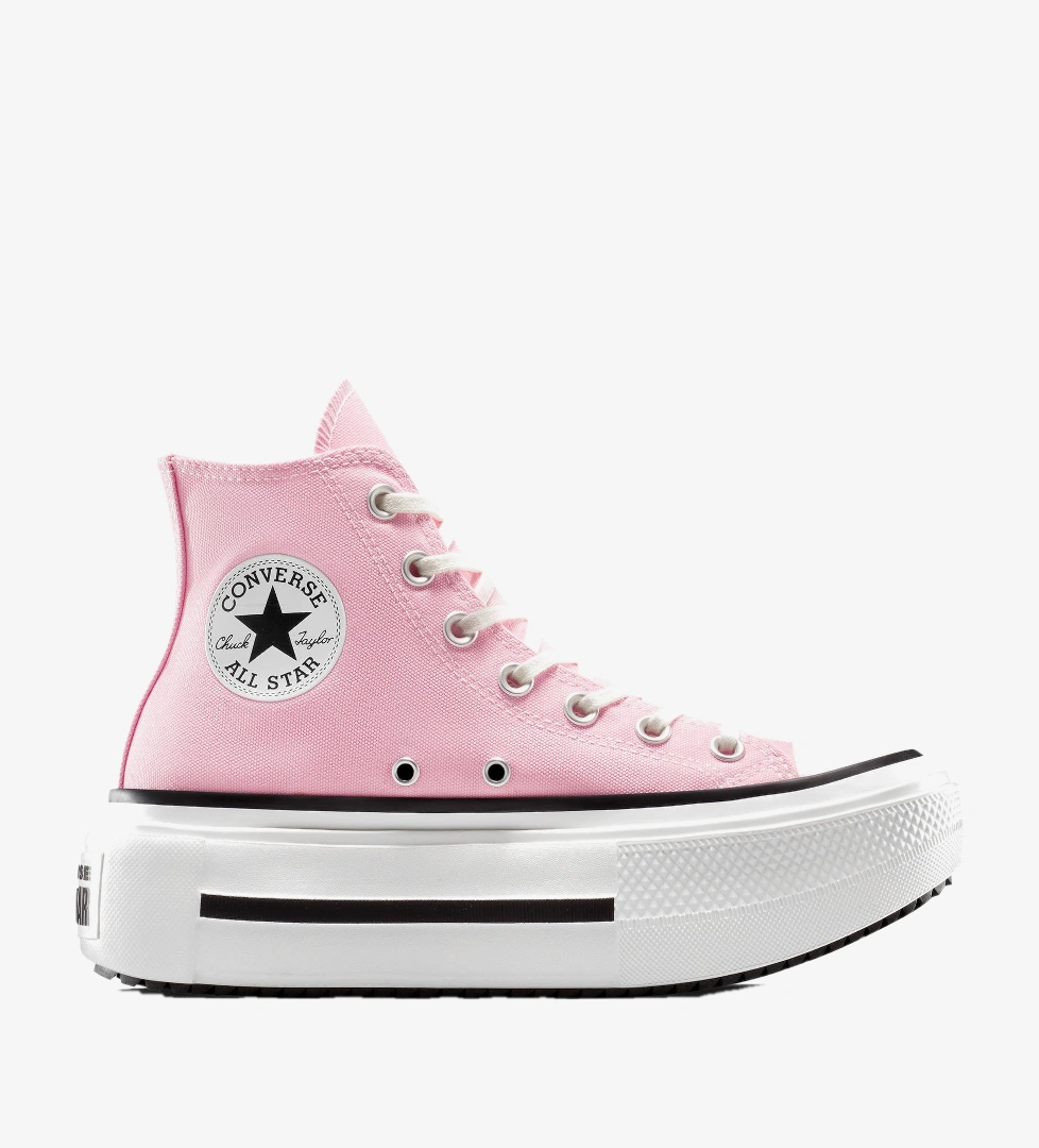Converse Converse Chuck Taylor All Star Lift Double Stack Unisex Pembe Sneaker FashFed'de! Pembe - 1. görsel