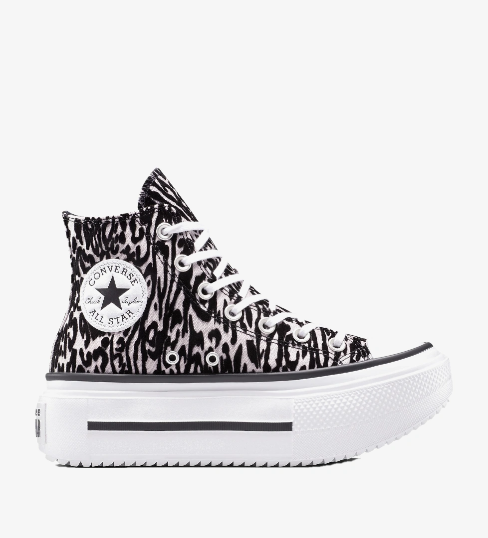 Converse Chuck Taylor All Star Lift Double Stack Unisex Siyah Sneaker