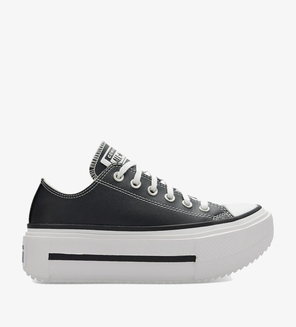 Converse Converse Chuck Taylor All Star Lift Double Stack Unisex Siyah Sneaker FashFed'de! Siyah - 1. görsel