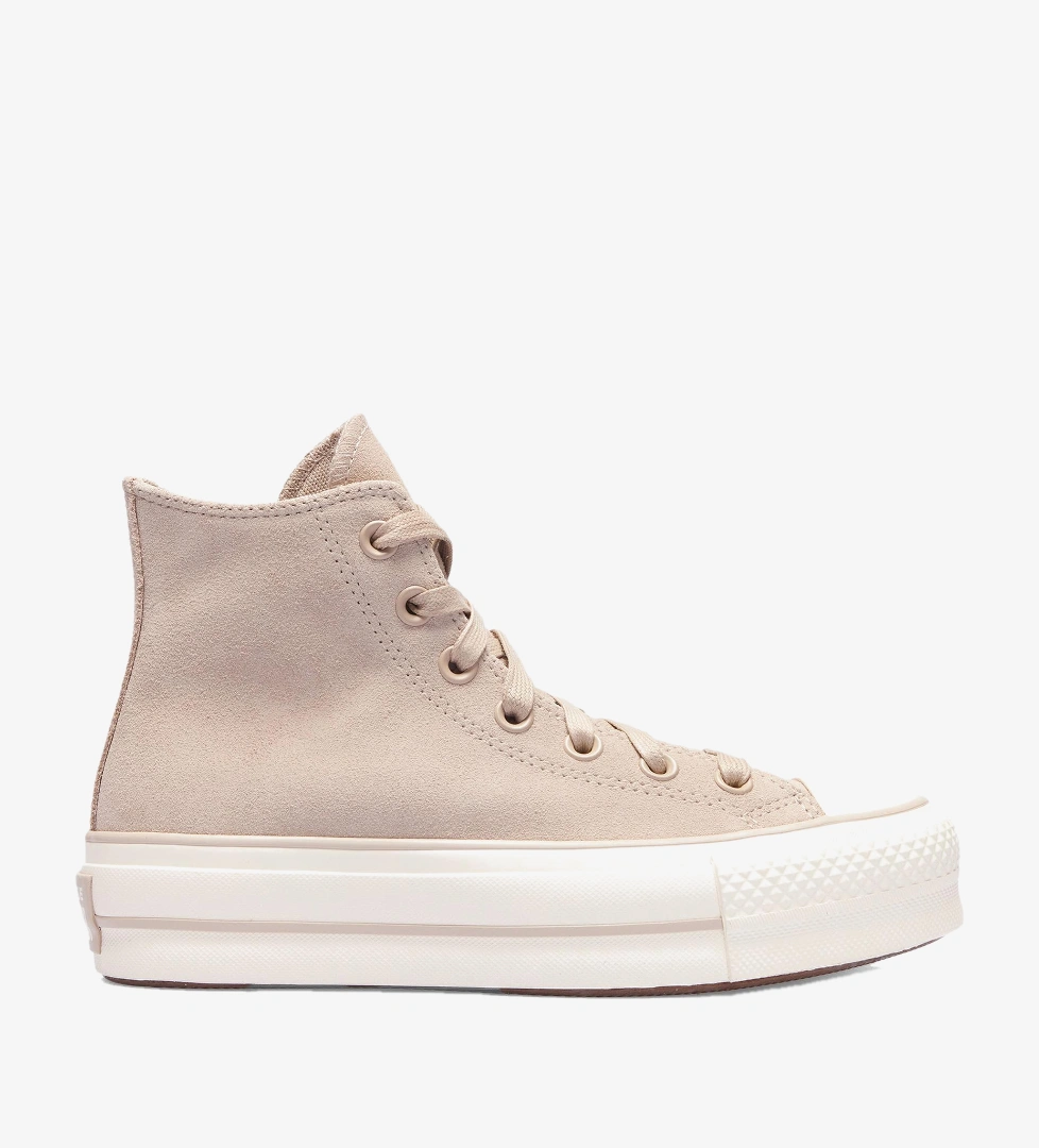 Converse Converse Chuck Taylor All Star Lift Kadın Bej Sneaker FashFed'de! Bej - 1. görsel