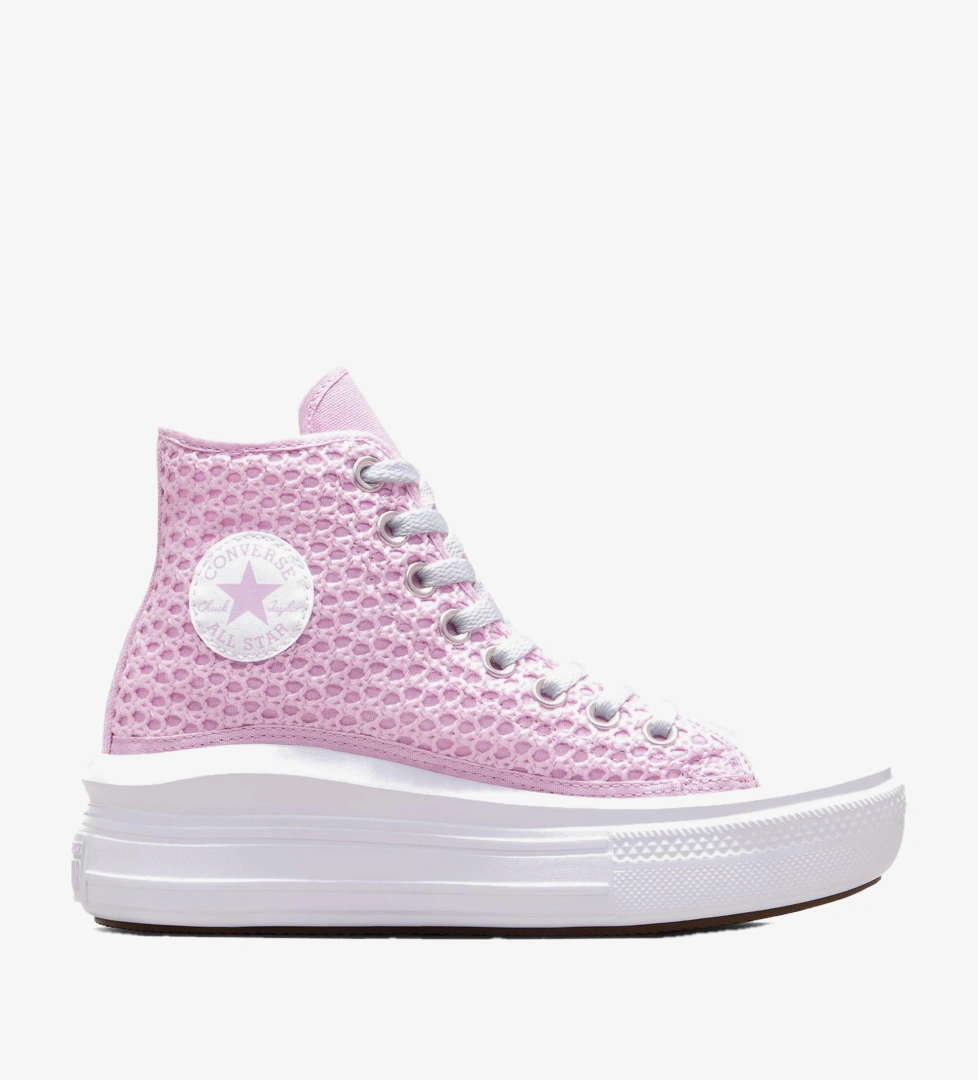 Converse Converse Chuck Taylor All Star Move Genç Pembe Platform Sneaker FashFed'de! Pembe - 1. görsel