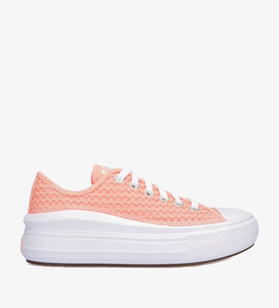 Converse Converse Chuck Taylor All Star Move Genç Pembe Platform Sneaker FashFed'de! Pembe - 1. görsel