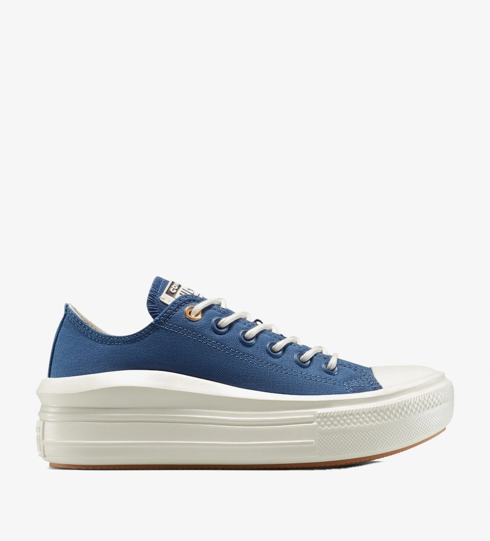 Converse Converse Chuck Taylor All Star Move Platform Unisex Mavi Sneaker FashFed'de! Mavi - 1. görsel