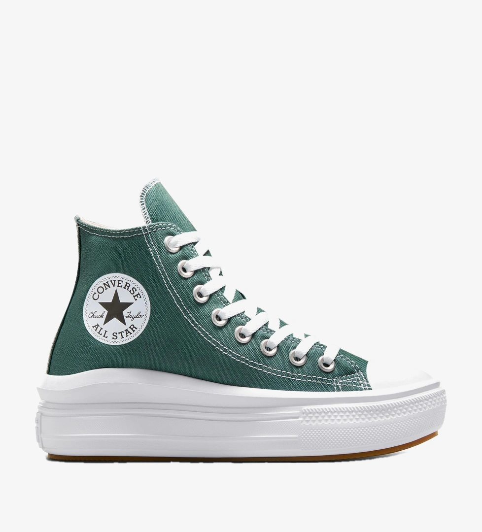 Converse Chuck Taylor All Star Move Platform Unisex Yeşil Platform Sneaker