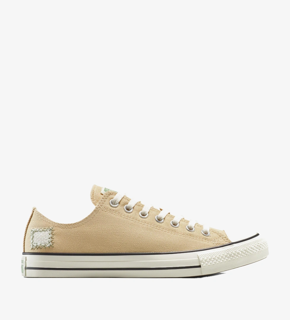 Converse Converse Chuck Taylor All Star Patchwork Unisex Bej Sneaker FashFed'de! Bej - 1. görsel