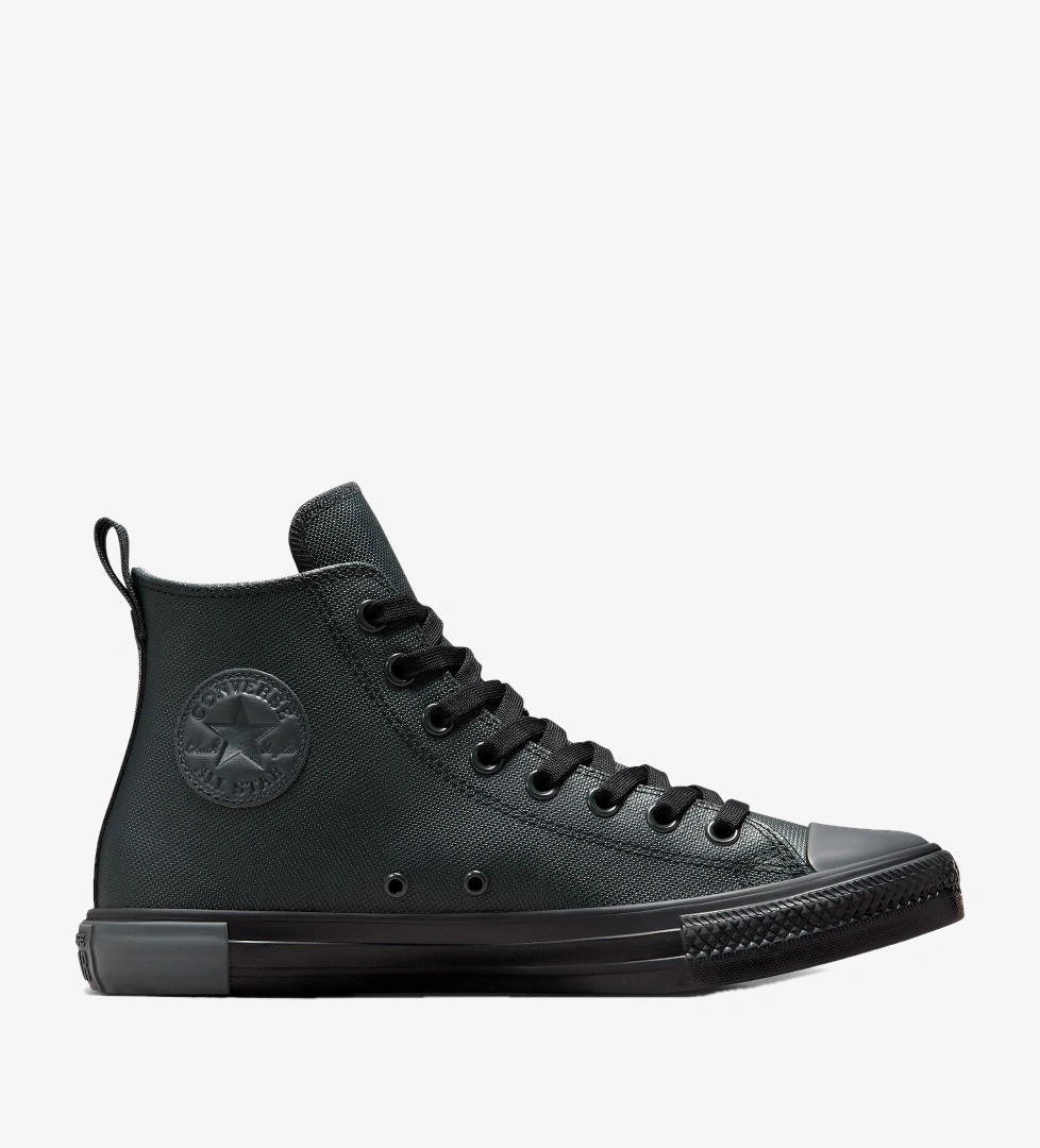 Converse Converse Chuck Taylor All Star TecTuff Unisex Siyah Deri Sneaker FashFed'de! Siyah - 1. görsel