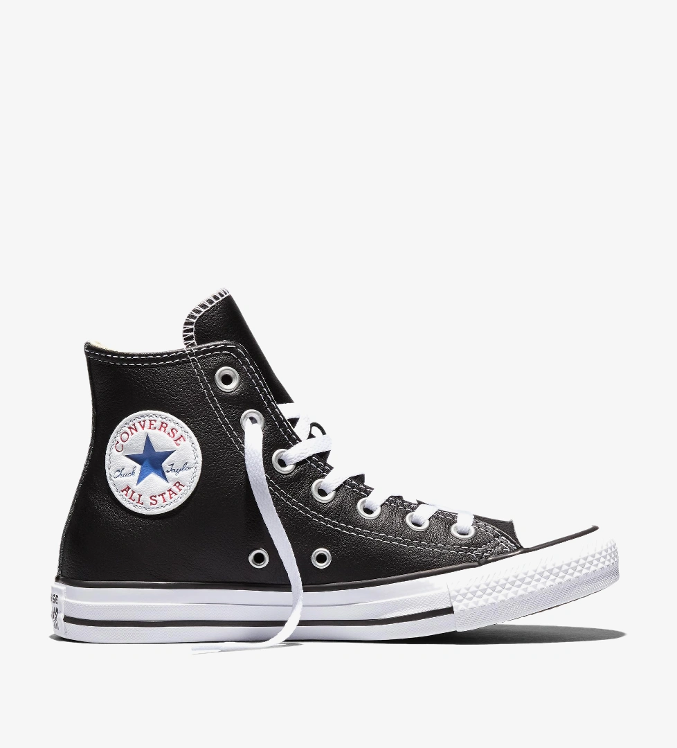 Converse Chuck Taylor All Star Unisex Siyah Deri Sneaker