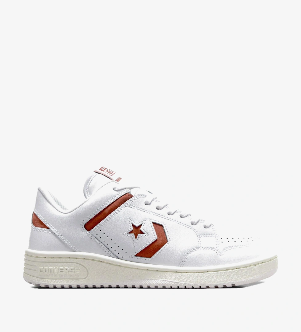 Converse Converse Weapon Unisex Beyaz Deri Sneaker FashFed'de! Beyaz - 1. görsel