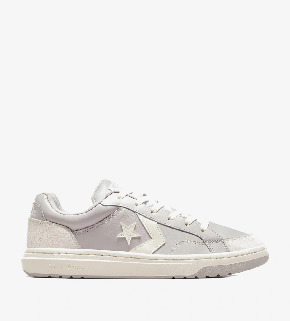 Converse Converse Pro Blaze Unisex Gri Deri Sneaker FashFed'de! Gri - 1. görsel