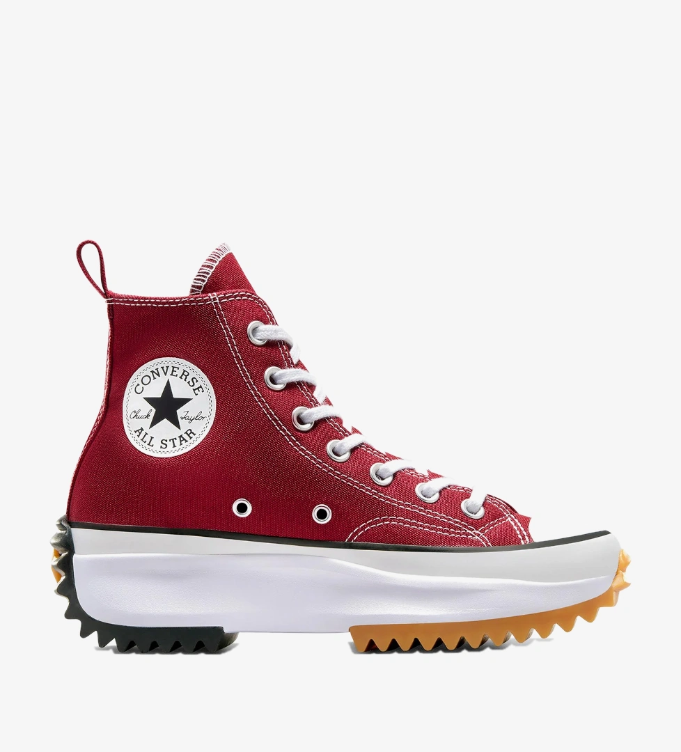 Converse Run Star Hike Unisex Kırmızı Platform Sneaker