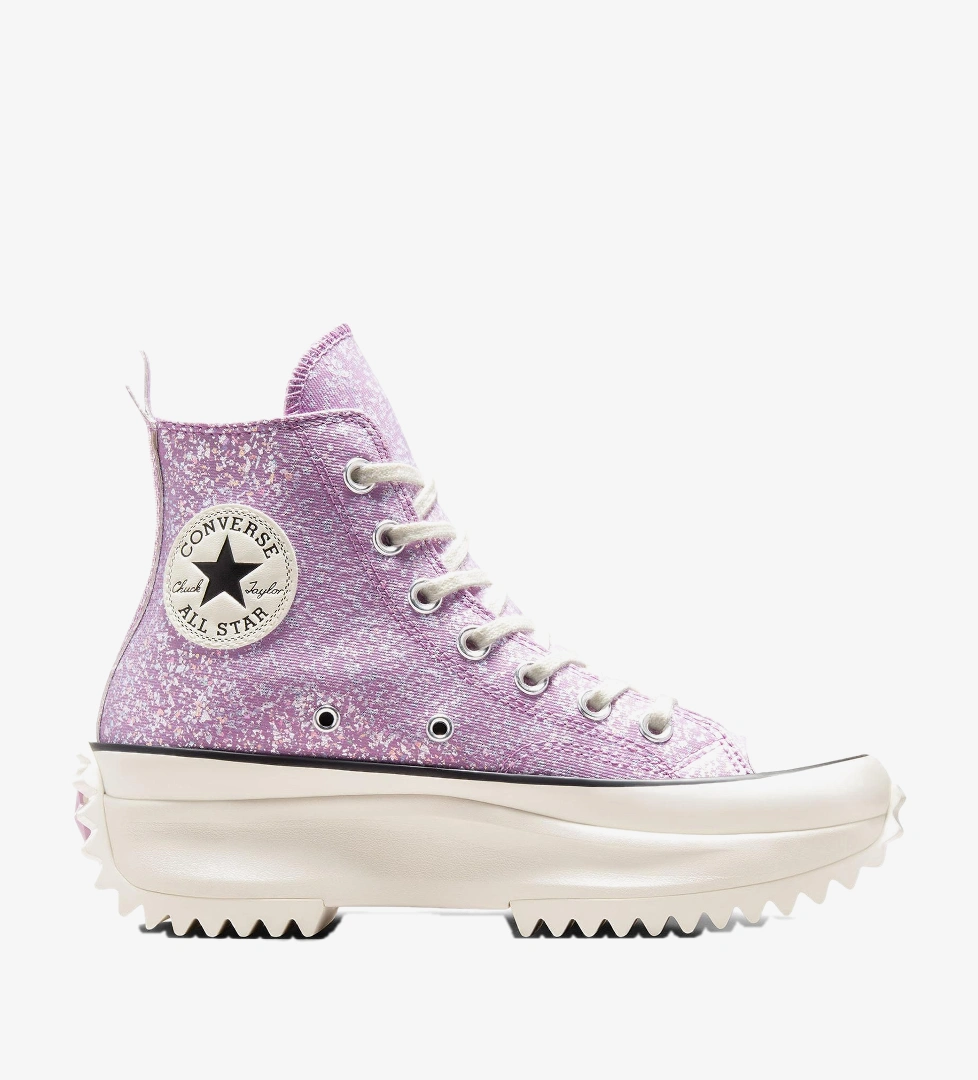 Converse Run Star Hike Unisex Mor Platform Sneaker