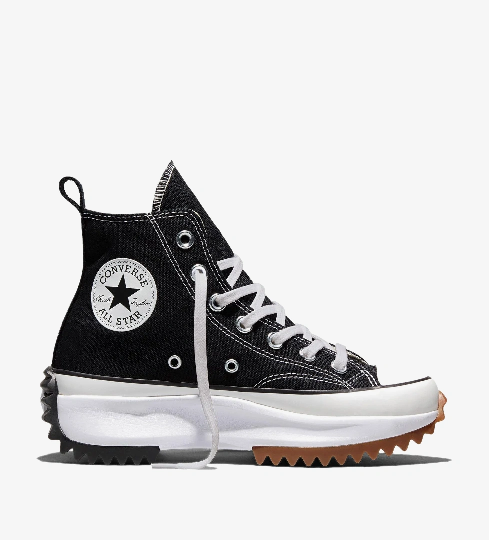 Converse Run Star Hike Unisex Siyah Platform Sneaker
