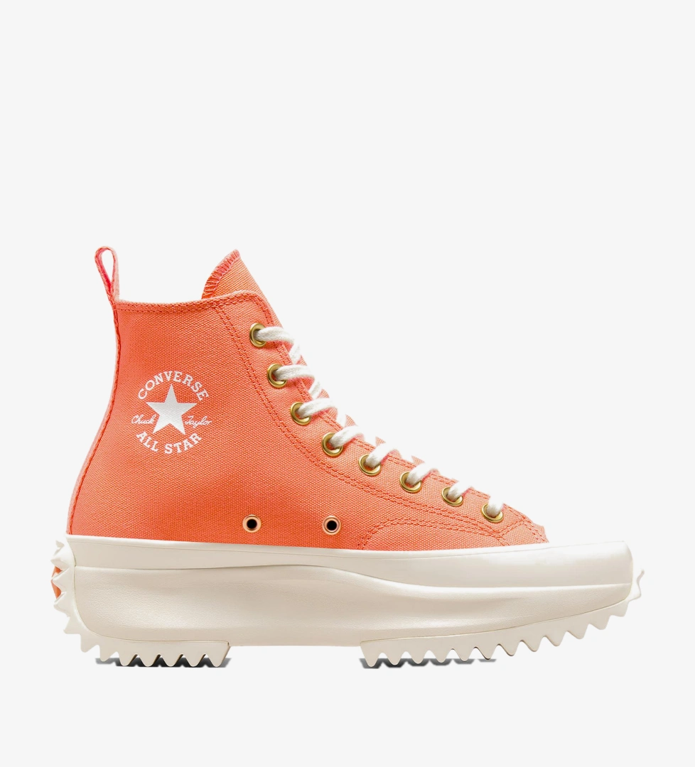 Converse Run Star Hike Unisex Kahverengi Platform Sneaker