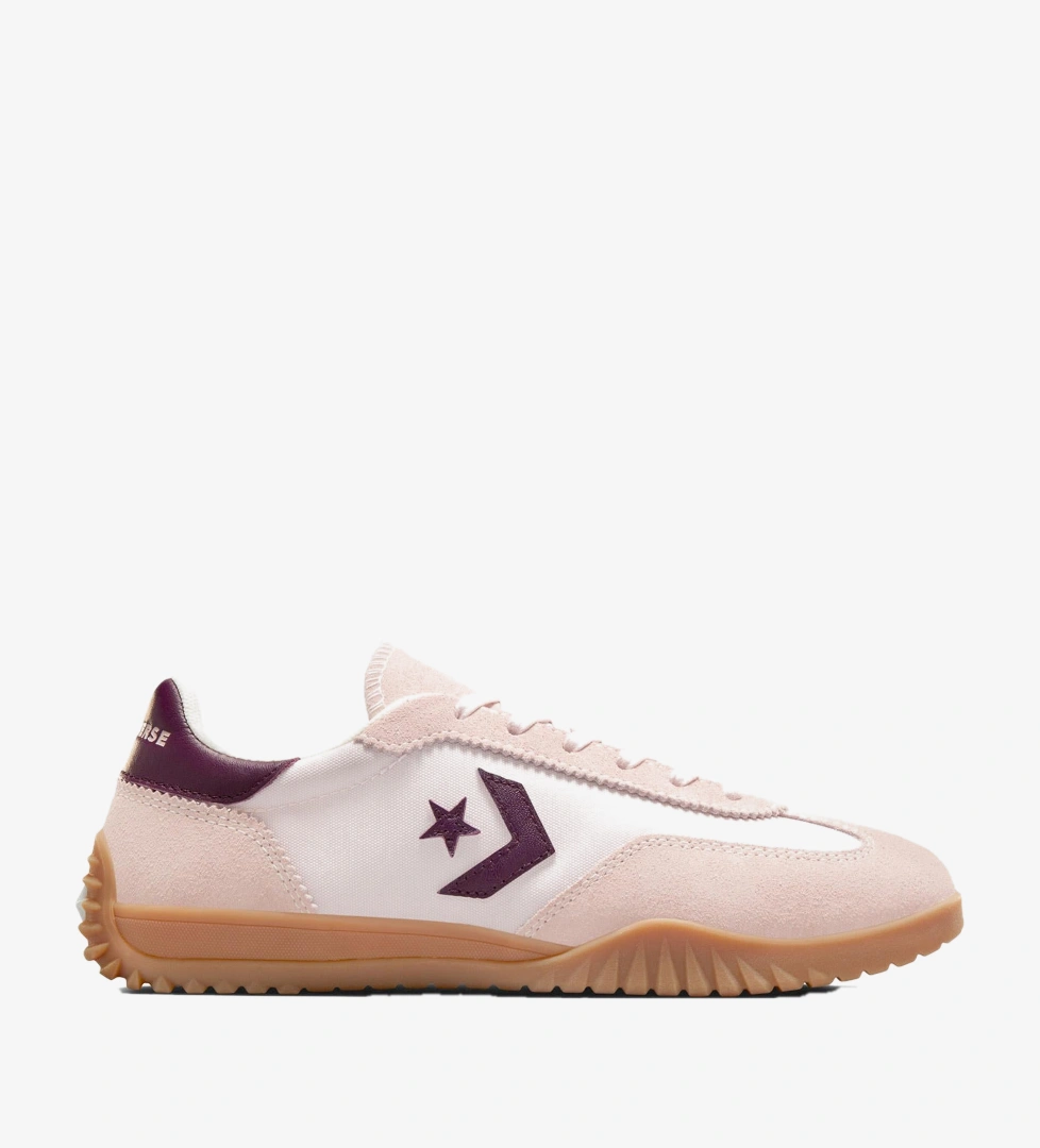 Converse Converse Run Star Trainer Unisex Pembe Süet Sneaker FashFed'de! Pembe - 1. görsel