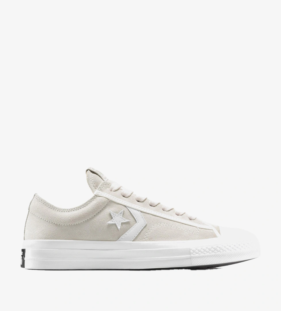 Converse Converse Star Player 76 Suede Unisex Krem Sneaker FashFed'de! Krem - 1. görsel