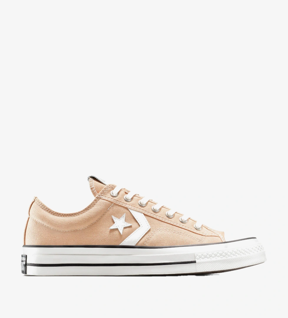 Converse Converse Turuncu Star Player 76 Unisex Bej Sneaker FashFed'de! Turuncu - 1. görsel