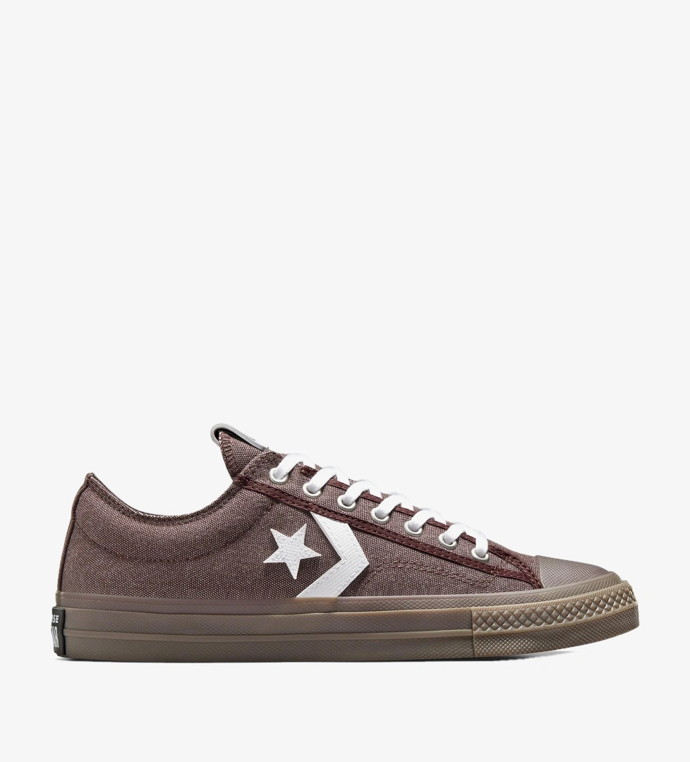Converse Converse Star Player 76 Unisex Kahverengi Sneaker FashFed'de! Kahverengi - 1. görsel